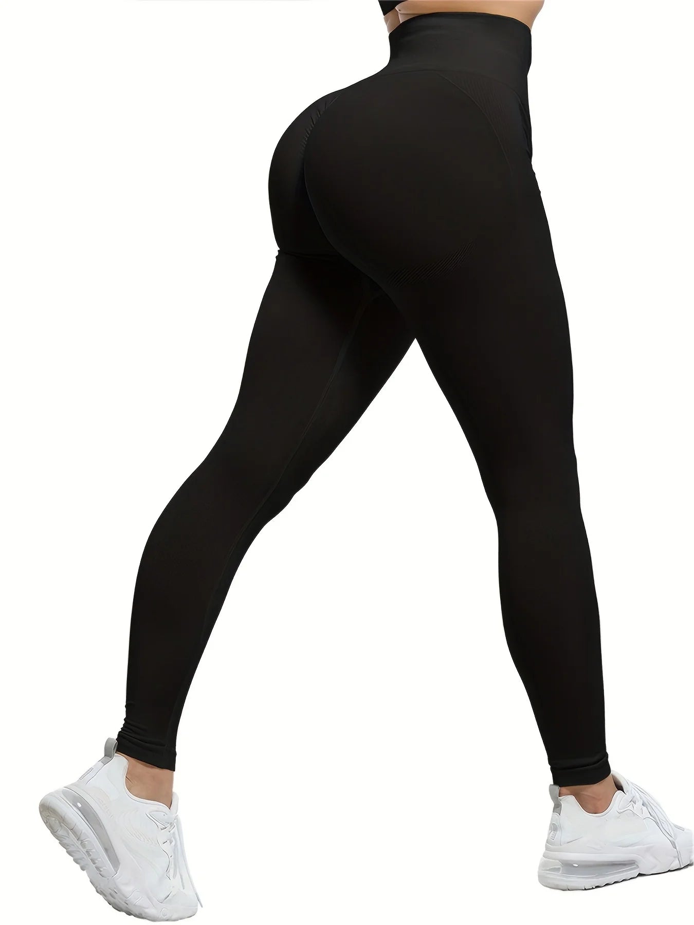 Solid Color Yoga Sports Leggings