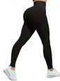 Solid Color Yoga Sports Leggings