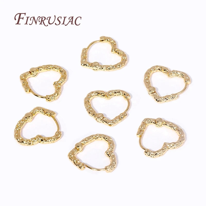 18K Real Gold Plated Earrings