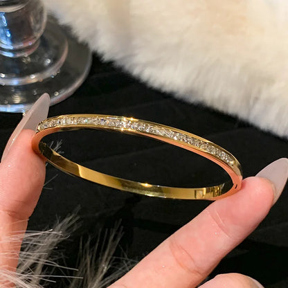 Gold Plated Bracelet, Classic and Simple Style