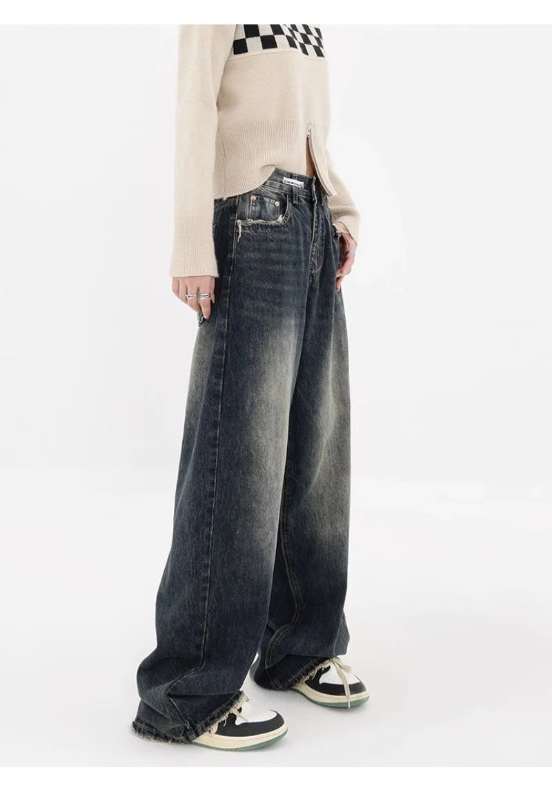 Retro Fashion High Waisted Pants
