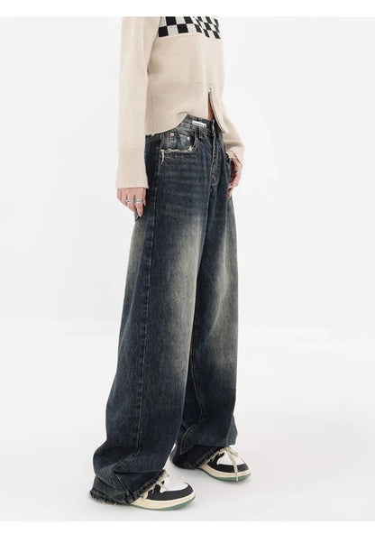 Retro Fashion High Waisted Pants