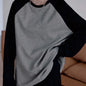 O-Neck Long Sleeve Thick T-shirt