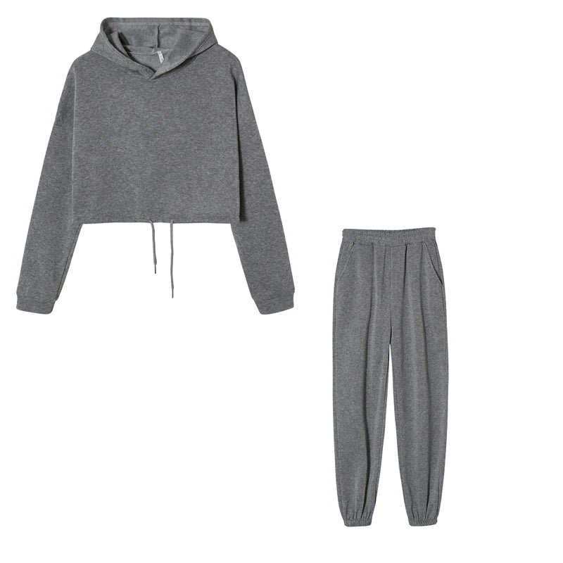 Casual Suit Waist Two-piece Set