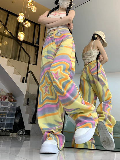 Y2K Streetwear Fashion Jeans