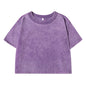 Solid Slim Washed T-Shirt