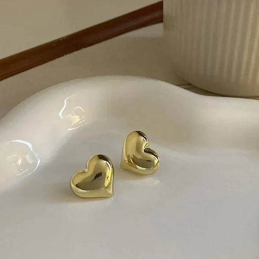 Dainty Love Heart Shape Earrings
