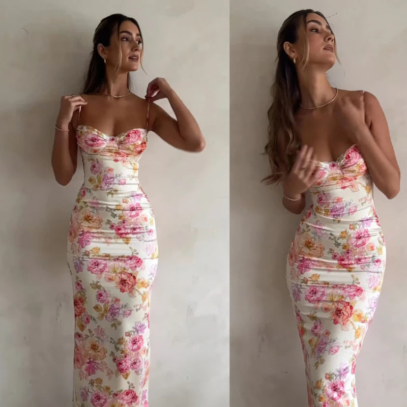 Slim Sexy Backless Sling Dress