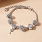 Multi Element Beaded Love  Bracelet