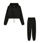 Casual Suit Waist Two-piece Set