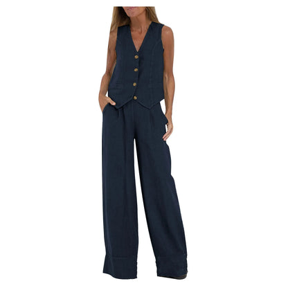 stylish Vest Pants Casual Suit