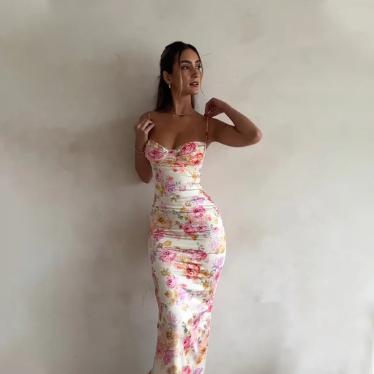 Slim Sexy Backless Sling Dress