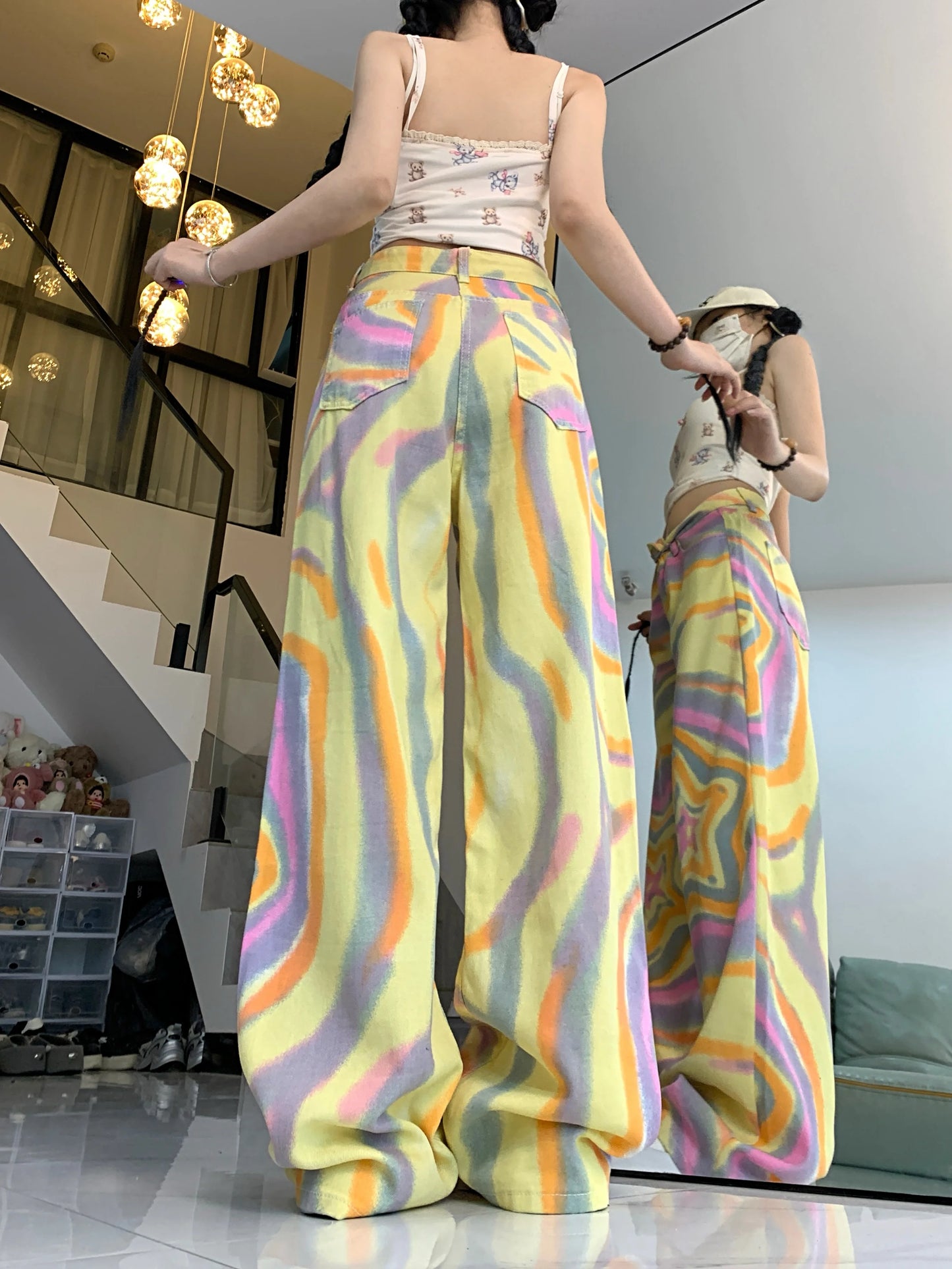 Y2K Streetwear Fashion Jeans