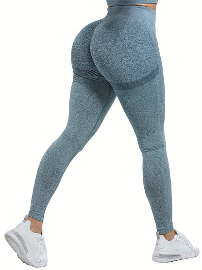 Solid Color Yoga Sports Leggings