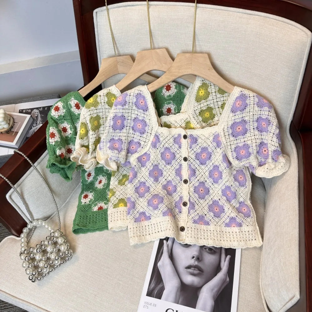 Cotton Crop Top Soft Beach Shirt