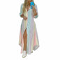 New Long Irregular Shirt Dress