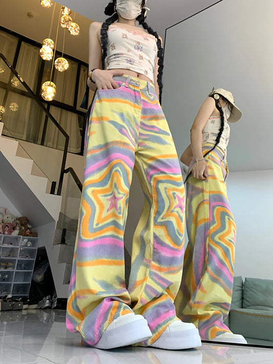 Y2K Streetwear Fashion Jeans
