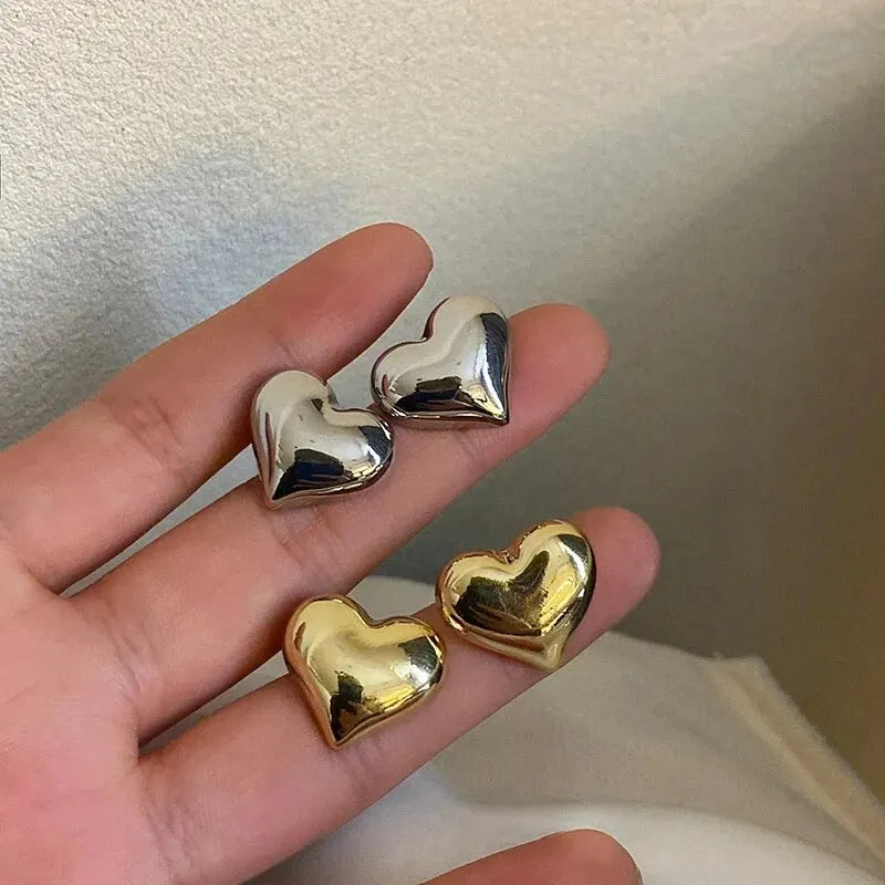 Dainty Love Heart Shape Earrings