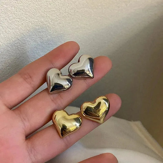 Dainty Love Heart Shape Earrings