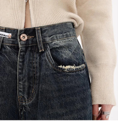Retro Fashion High Waisted Pants