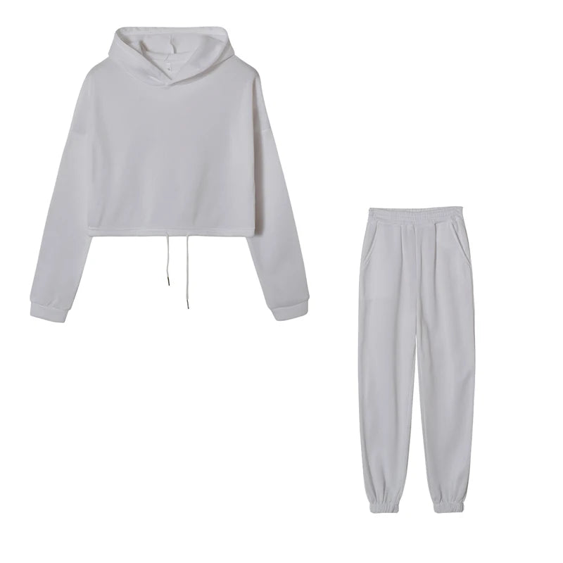 Casual Suit Waist Two-piece Set