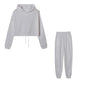 Casual Suit Waist Two-piece Set