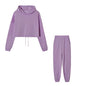 Casual Suit Waist Two-piece Set