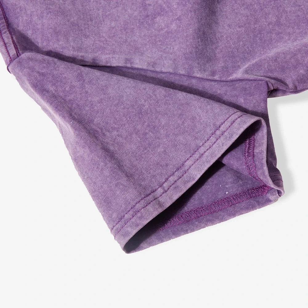 Solid Slim Washed T-Shirt