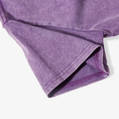 Solid Slim Washed T-Shirt