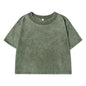 Solid Slim Washed T-Shirt