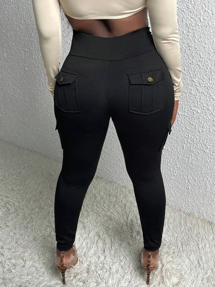 Gym Pants Skinny Stretch High Waist