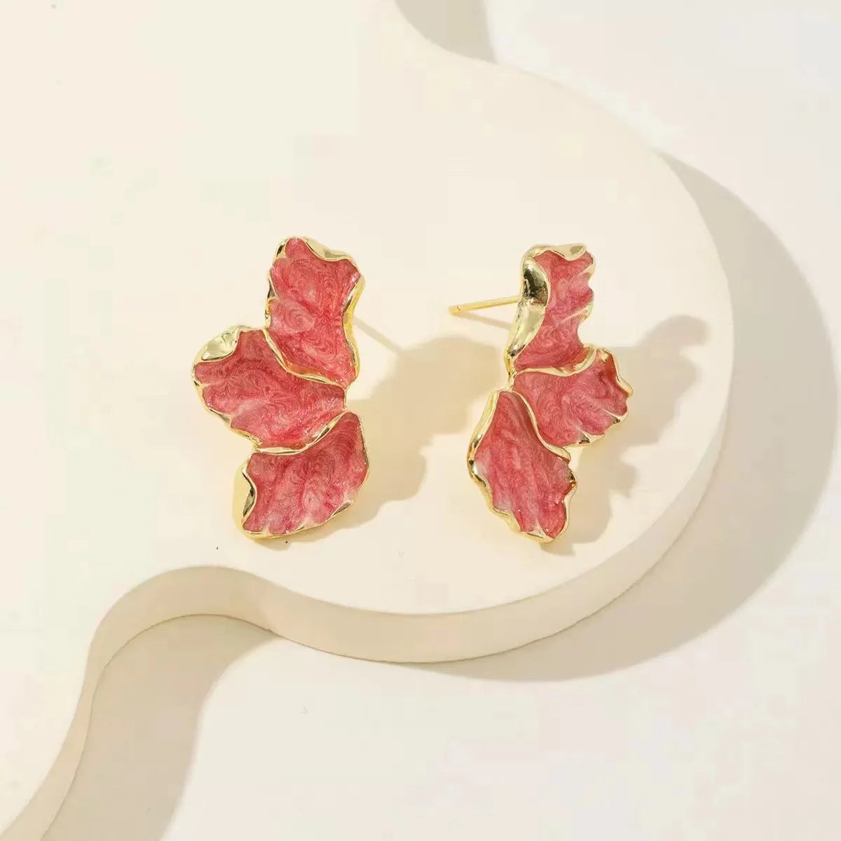 Delicate Gold Plated Earrings