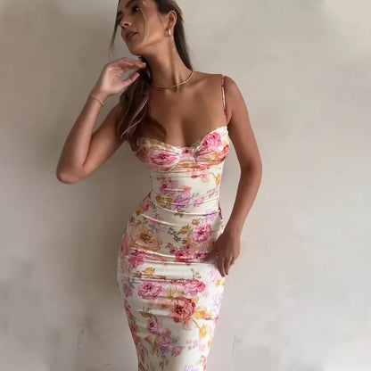 Slim Sexy Backless Sling Dress