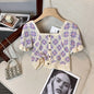 Cotton Crop Top Soft Beach Shirt