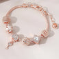 Multi Element Beaded Love  Bracelet