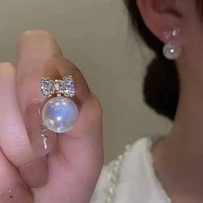 Pearl Long Earrings