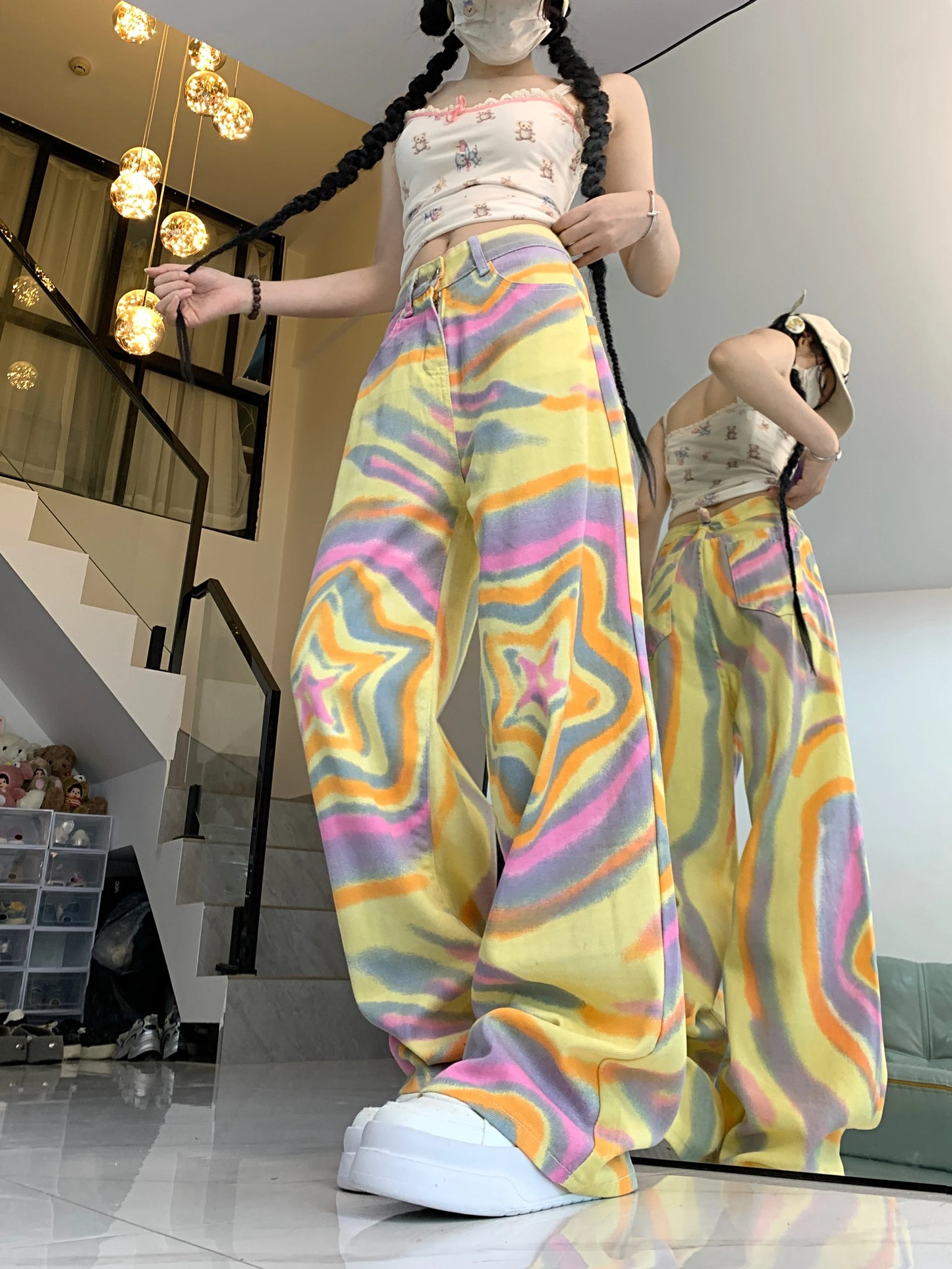 Y2K Streetwear Fashion Jeans