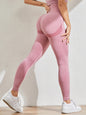 Solid Color Yoga Sports Leggings