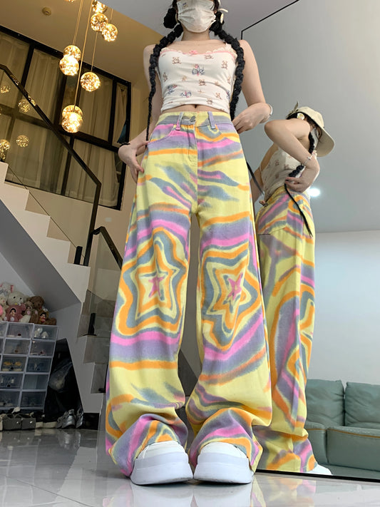 Y2K Streetwear Fashion Jeans