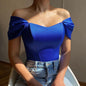 Elegant Satin Bow Tie Corset Top