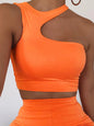 Cut Out Sexy Crop Off Shoulder top