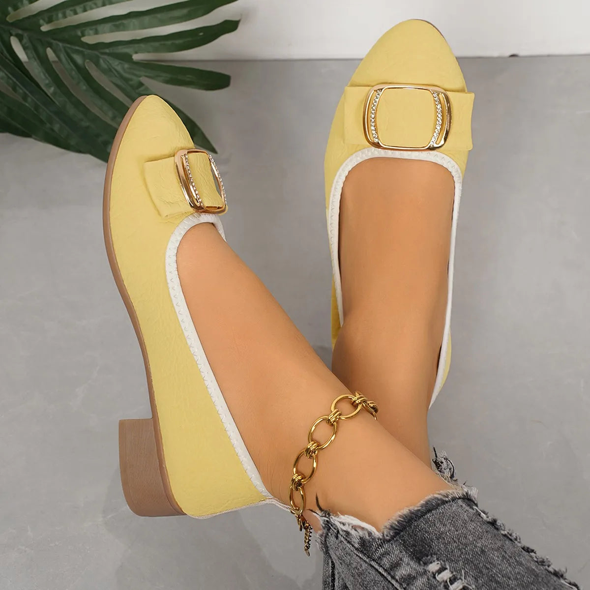 Stylish heeled pump's