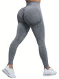 Solid Color Yoga Sports Leggings