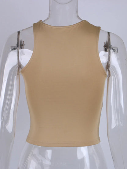 Cut Out Sexy Crop Off Shoulder top