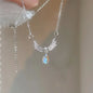 Sweet Pink Bow Necklace
