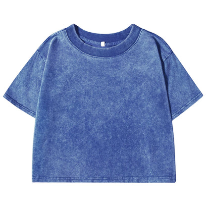 Solid Slim Washed T-Shirt