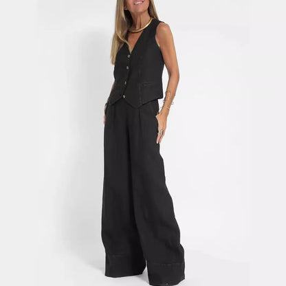 stylish Vest Pants Casual Suit