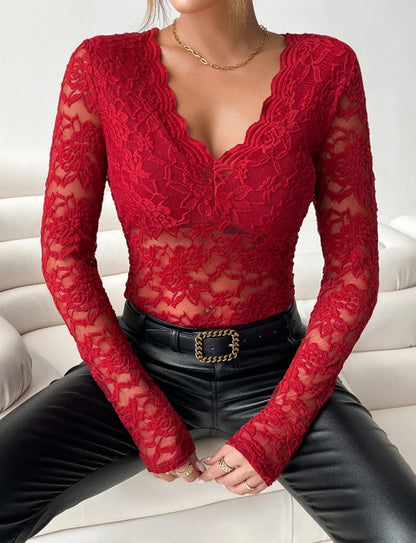 Elegant Blouse Top Off the Shoulder Top