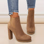 Stylish Pointed Toe Ankle Boots