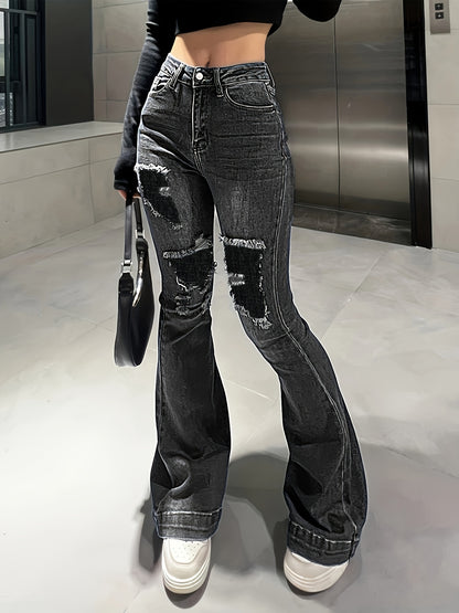 Chic Vintage Flare Jeans
